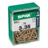 Csavaros doboz SPAX Yellox Fa Lapos fej 75 Darabok (3 x 35 mm) MOST 5824 HELYETT 3051 Ft-ért!