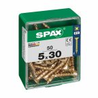   Csavaros doboz SPAX Fa csavar Lapos fej (5 x 30 mm) (5,0 x 30 mm) MOST 6706 HELYETT 3514 Ft-ért!