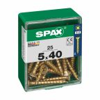   Csavaros doboz SPAX Fa csavar Lapos fej (5 x 40 mm) (5,0 x 40 mm) MOST 5128 HELYETT 2687 Ft-ért!