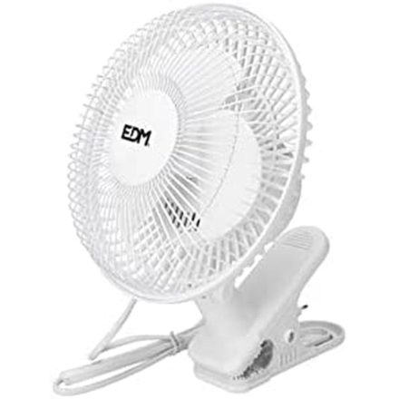 Ventilátor EDM Csipesz Fehér 15 W Ø 15 cm MOST 18044 HELYETT 12154 Ft-ért!