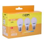   3 db LED-izzó EDM 98201 G 35 W 5 W 50 W E27 3200 Lm Ø 4,5 x 8 cm (3200 K) MOST 5754 HELYETT 3018 Ft-ért!