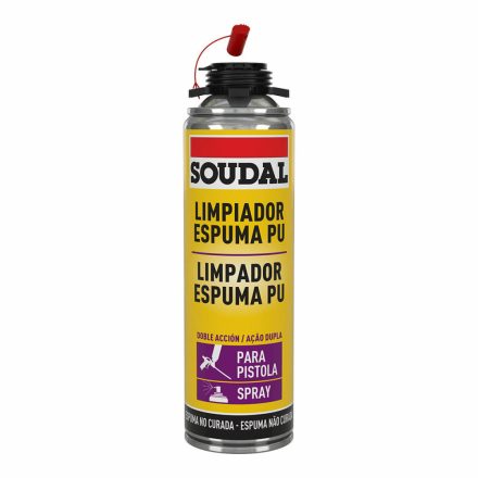 Polyurethane foam cleaner Soudal 500 ml MOST 10519 HELYETT 5903 Ft-ért!