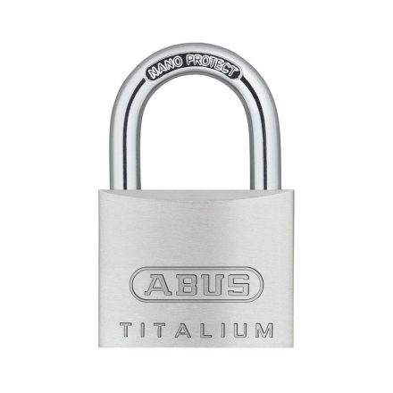 Kulccsal záródó lakat ABUS Titalium 64ti/35 Acél Alumínium normál (3,5 cm) MOST 11988 HELYETT 7176 Ft-ért!