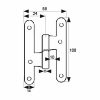 Zsanér EDM 85481 PN04 Acél 100 x 58 mm Bal MOST 6319 HELYETT 3547 Ft-ért!