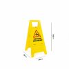 Folding panel caution wet floor Normaluz 30 x 21 x 62 cm MOST 16234 HELYETT 9715 Ft-ért!