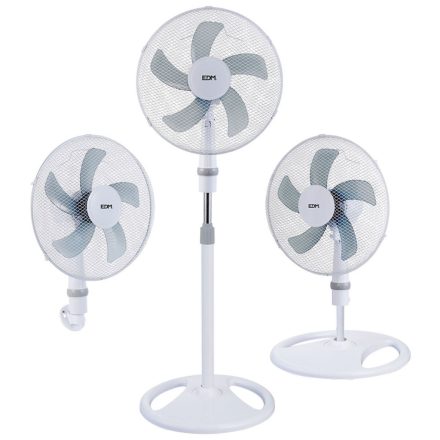 Ventilátor EDM 33530 Fehér 45 W 3 az 1 MOST 33660 HELYETT 23480 Ft-ért!