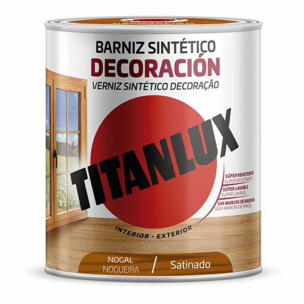 szintetikus lakk Titanlux m11100314 Dekoráció Szaténezett Diófa 250 ml MOST 15237 HELYETT 9119 Ft-ért!