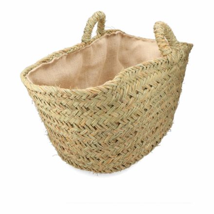 Firewood Basket EDM Esparto Ovális 60 x 45 x 35 cm MOST 19831 HELYETT 13352 Ft-ért!