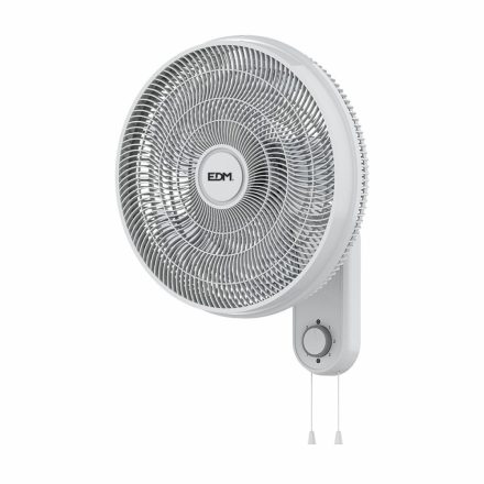 Fali Ventilátor EDM Fehér 50 W MOST 34858 HELYETT 24315 Ft-ért!