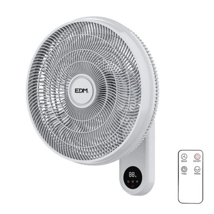 Fali Ventilátor EDM Fehér 50 W MOST 40876 HELYETT 28515 Ft-ért!