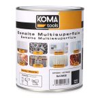   Akril zománc Koma Tools Fekete Szaténezett 750 ml MOST 14177 HELYETT 8483 Ft-ért!