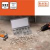 Csavarkészlet Black & Decker Phillips Fa 332 Darabok MOST 18431 HELYETT 11029 Ft-ért!