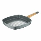   Grillserpenyő San Ignacio Earth Grey SG-6754 Szürke Alumínium 28 x 28 cm MOST 17851 HELYETT 12021 Ft-ért!