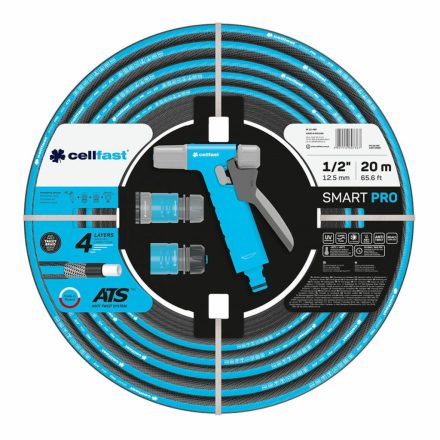 Tömlőkészlet tartozékokkal Cellfast Smart Pro Ats PVC 20 m Ø 12,5 mm MOST 26451 HELYETT 17817 Ft-ért!