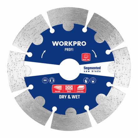 Gyémánt vágótárcsa Workpro Profi MOST 8353 HELYETT 4688 Ft-ért!