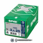   Csavaros doboz SPAX Wirox Z2 Lapos fej 3,5 x 25 mm 1000 Unidades MOST 20318 HELYETT 13683 Ft-ért!