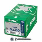   Csavaros doboz SPAX Wirox Z2 Lapos fej 3,5 x 30 mm 1000 Unidades MOST 22832 HELYETT 15378 Ft-ért!