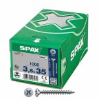   Csavaros doboz SPAX Wirox Z2 Lapos fej 3,5 x 35 mm 1000 Unidades MOST 26985 HELYETT 18172 Ft-ért!