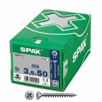   Csavaros doboz SPAX Wirox Z2 Lapos fej 3,5 x 50 mm 500 egység MOST 19645 HELYETT 13228 Ft-ért!