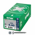   Csavaros doboz SPAX Wirox Z2 Lapos fej 4,0 x 40 mm 1000 Unidades MOST 35137 HELYETT 24505 Ft-ért!