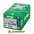   Csavaros doboz SPAX Yellox Z2 Lapos fej 3,5 x 25 mm 1000 Unidades MOST 20318 HELYETT 13683 Ft-ért!