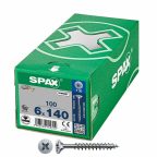   Csavaros doboz SPAX Wirox T30 Lapos fej 6 x 140 mm 100 egység MOST 32414 HELYETT 22604 Ft-ért!