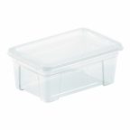   Tárolódoboz fedéllel Mondex Space Box Átlátszó polipropilén 5,7 L 35,5 x 21 x 12,5 cm MOST 6234 HELYETT 3266 Ft-ért!