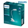 Asztali lámpa Philips Lámpara de mesa Fehér Fém 3 W MOST 23706 HELYETT 15965 Ft-ért!