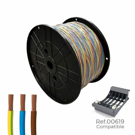 Elektromos kábel tömlő Sediles h07z1-k 3G Háromszínű 3 x 2,5 mm 200 m MOST 270515 HELYETT 228594 Ft-ért!