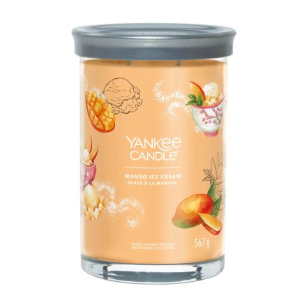 Illatosított Gyertya Yankee Candle Mango Ice Cream 567 g MOST 24286 HELYETT 15965 Ft-ért!