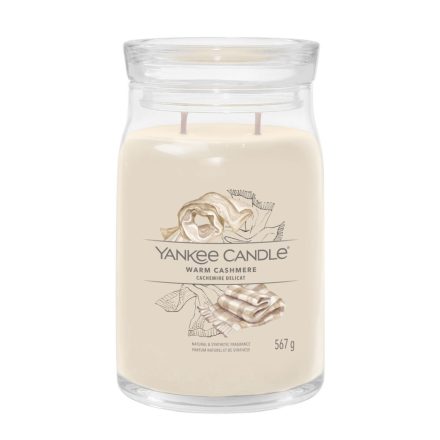 Illatosított Gyertya Yankee Candle Warm Cashmere 567 g MOST 24371 HELYETT 16023 Ft-ért!