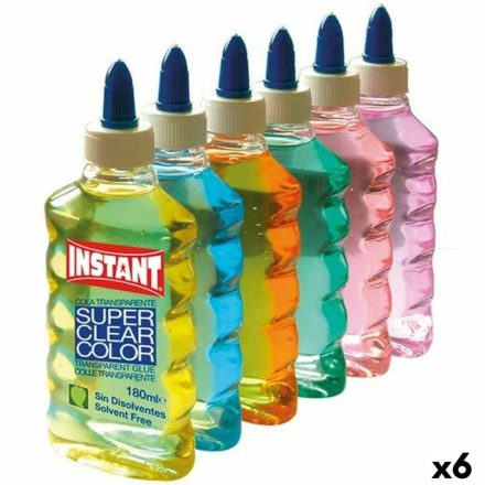 Gél ragasztó Playcolor Instant Többszínű Átlátszó 6 Darabok 180 ml MOST 11911 HELYETT 7127 Ft-ért!