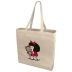   Pamut Táska Mafalda 38,5 x 40,5 x 9,5 cm Medve MOST 11748 HELYETT 7028 Ft-ért!