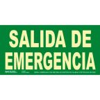   Jel Archivo 2000 SALIDA DE EMERGENCIA" PVC 32 x 16 cm MOST 8206 HELYETT 4605 Ft-ért!"