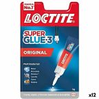   Pillanatragasztó Loctite Super Glue 3 3 g (12 egység) MOST 32353 HELYETT 23340 Ft-ért!