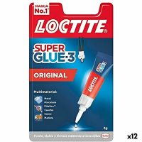   Pillanatragasztó Loctite Super Glue 3 3 g (12 egység) MOST 32353 HELYETT 23340 Ft-ért!