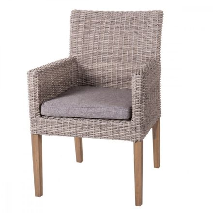 градински стол Patsy Szürke Fa Rattan 58 x 63 x 86 cm MOST 129898 HELYETT 97757 Ft-ért!