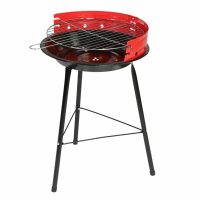   Grill Fekete Piros 34 x 34 x 55 cm MOST 19057 HELYETT 12220 Ft-ért!