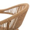 градински стол Neska Fehér Alumínium szintetikus rattan 56 x 59,5 x 81 cm MOST 134917 HELYETT 101527 Ft-ért!