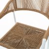 градински стол Neska Fehér Alumínium szintetikus rattan 56 x 59,5 x 81 cm MOST 134917 HELYETT 101527 Ft-ért!