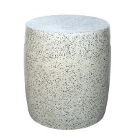   Hokedli Terrazzo Fekete 40 x 40 x 45 cm MOST 78078 HELYETT 58089 Ft-ért!