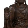 Szobor Barna Gyanta 56 x 42 x 88 cm Buddha MOST 125922 HELYETT 91408 Ft-ért!