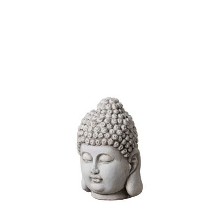 Szobor Szürke Agyag Szál 26,5 x 26,5 x 41 cm Buddha MOST 38679 HELYETT 26052 Ft-ért!