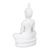 Dekoratív Figura Fehér Buddha 24 x 14,2 x 41 cm MOST 31332 HELYETT 20091 Ft-ért!