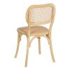 Étkezőszék Természetes Rattan Szilfa 45 x 41 x 88 cm MOST 119224 HELYETT 89721 Ft-ért!