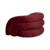 Karosszék Burgundi Fa Foam 100 x 84 x 58 cm MOST 502730 HELYETT 288642 Ft-ért!