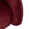 Karosszék Burgundi Fa Foam 100 x 84 x 58 cm MOST 502730 HELYETT 288642 Ft-ért!