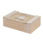   Teafilter tartó Fehér Természetes Fa MDF 24 x 16 x 7,5 cm MOST 8786 HELYETT 4928 Ft-ért!