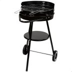   Szén barbecue kerekekkel Aktive Alumínium Zománcozott fém текстилен 42 x 76,5 x 42 cm Fekete MOST 23164 HELYETT 14287 Ft-ért!