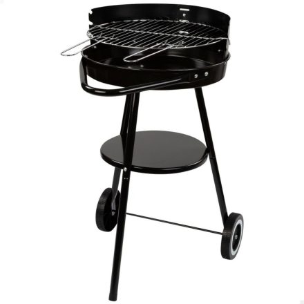 Szén barbecue kerekekkel Aktive Alumínium Zománcozott fém текстилен 42 x 76,5 x 42 cm Fekete MOST 23164 HELYETT 14287 Ft-ért!